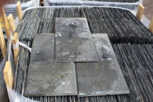 Reclaimed Roofing Slate Blue 20" x 10" on Roof