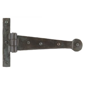 Beeswax 6'' Penny End T Hinge Pair for Medium-Sized Doors and Cabinets