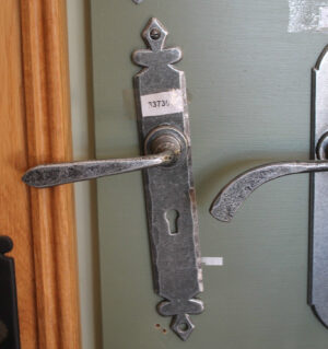 Pewter Cromwell Sprung Lever Lock Set - Classic Door Hardware