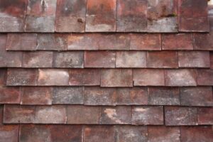 Reclaimed Red Machine Made Hawkins Roofing Tiles - Sand Face