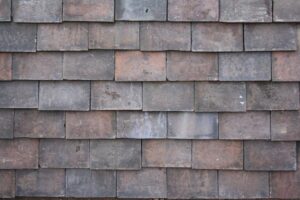 Reclaimed smooth brindle Broseley roofing tile, machine made for enduring style and durability.