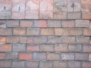 "Reclaimed Brindle Rosemary Roof Tiles - Smooth Finish Eco-Friendly Tile"