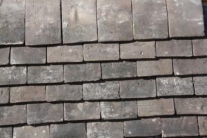 Reclaimed Black Handmade Dreadnought Roofing Tile - Classic Elegance for Sustainable and Durable Roofing Solutions