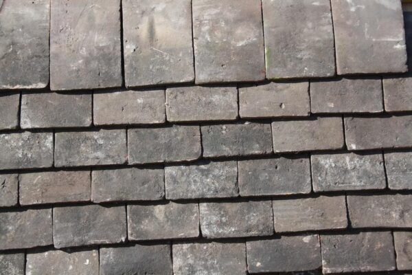 Reclaimed Black Handmade Dreadnought Roofing Tile - Classic Elegance for Sustainable and Durable Roofing Solutions
