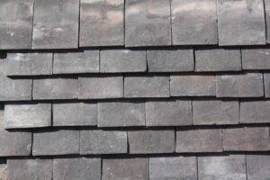 Reclaimed Blue Triton Roofing Tile - Smooth and Durable for Sustainable Roofing