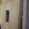 Custom-crafted Bespoke Oak Door adding elegance to a home