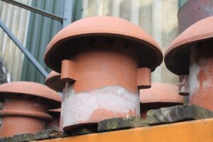 Mushroom/Dome Cowl Chimney Pot by Cawarden - Modern and Efficient Chimney Protection