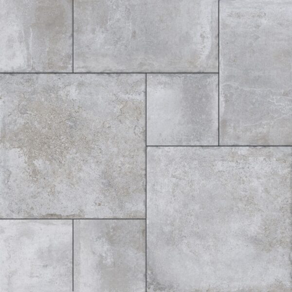 Porcelain Floor Tiles - VALADOBE Adobe Silver