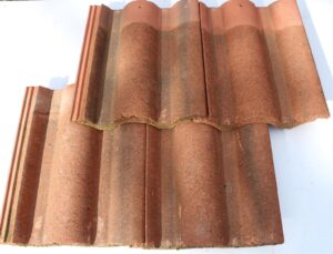 Reclaimed Concrete Pan Tiles Redland Regent on Roof