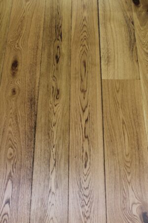 Solid Oak Flooring - Smoked Medium Burn