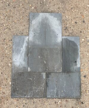 Reclaimed Roofing Slate Blue 18" x 10" on Roof
