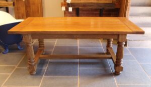 Bespoke Handcrafted Oak Table Custom-Made for Elegance and Durability
