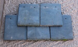 Blue Concrete Tile Fittings for Eaves - Durable and Aesthetically Pleasing