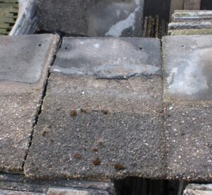 Reclaimed Concrete Pan Tile Hardrow Slate on Roof