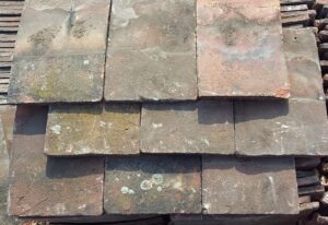 Reclaimed Clay Handmade Roof Tile - Dreadnought Red