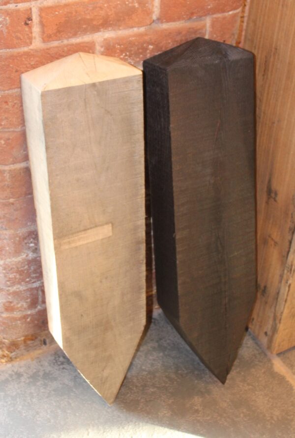 New Oak Sleeper Driveway Bollards for Enhanced Security and Aesthetic