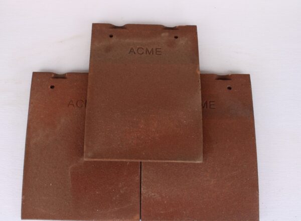 New Clay Acme Red/Orange Sandfaced Eave Tiles - Durability and Style Combined