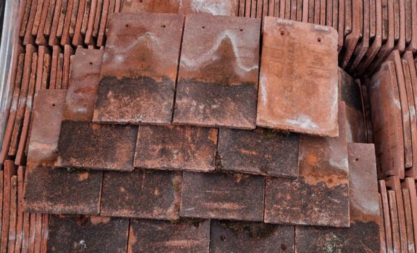 Reclaimed Concrete Roof Tiles - Marley Dirty Red