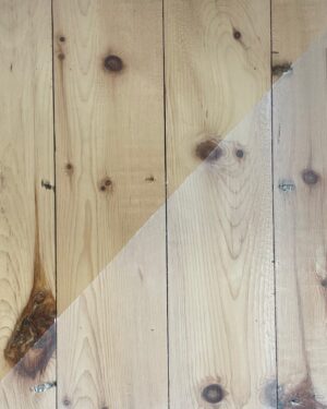Reclaimed Pine Boarding - Planed and Brushed