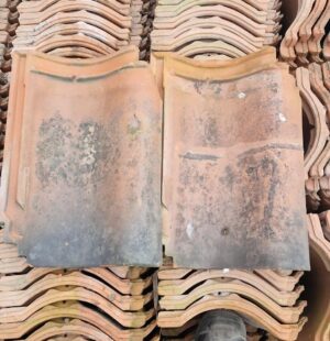 Reclaimed Clay Pan Tile in Sandtoft Goxhill County, showcasing the fine craftsmanship and rich heritage of traditional roofing materials.