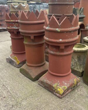 Reclaimed Terracotta Red Crown Pot by Cawarden - A Sustainable and Elegant Rooftop Feature