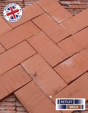 Ketley quarry tile brick slip - red