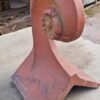 RECLAIMED VICTORIAN ROOF FINIAL WITH LARGE SCROLL TOP